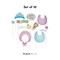 Baby Shower Photo Booth Stick Prop Set - 12 Pieces for Unforgettable Moments of Joy and Celebration | Raheev®